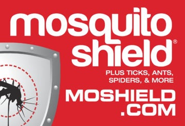 Picture of Mosquito Shield Yard Sign - 12" x 18" - Red