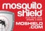 Picture of Mosquito Shield Yard Sign - 12" x 18" - Red