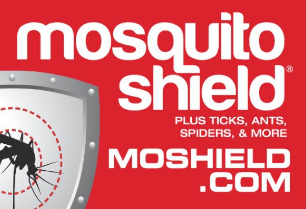 Picture of Mosquito Shield Yard Sign - 18" x 24" - Red