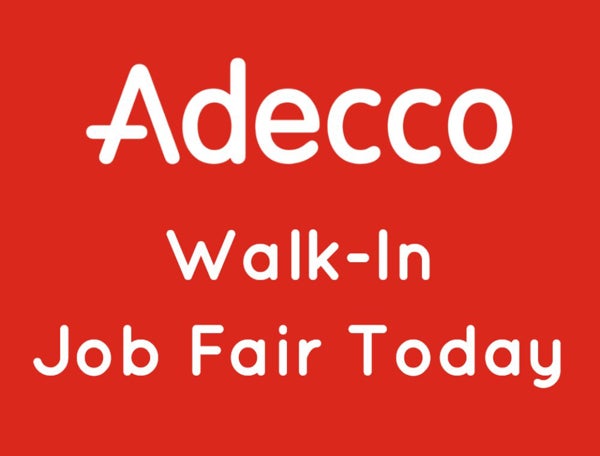 Picture of Job Fair - 18"H x 24"W Corrugated Plastic Sign