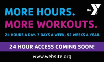 Picture of MORE WORKOUTS - Vinyl Banner