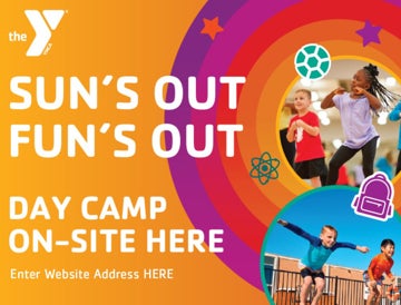 Picture of Day Camp Yard Sign - 18" x 24"