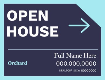 Picture of REALTOR® Open House Personalized 18" x 24"
