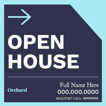 Picture of REALTOR® Open House Personalized 24" x 24"