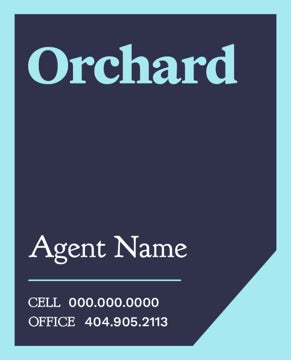 Picture of Single Agent Name 30" x 24"