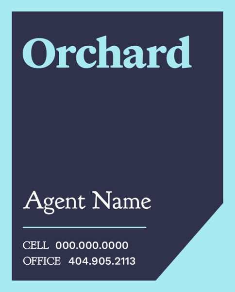 Picture of Single Agent Name 30" x 24"