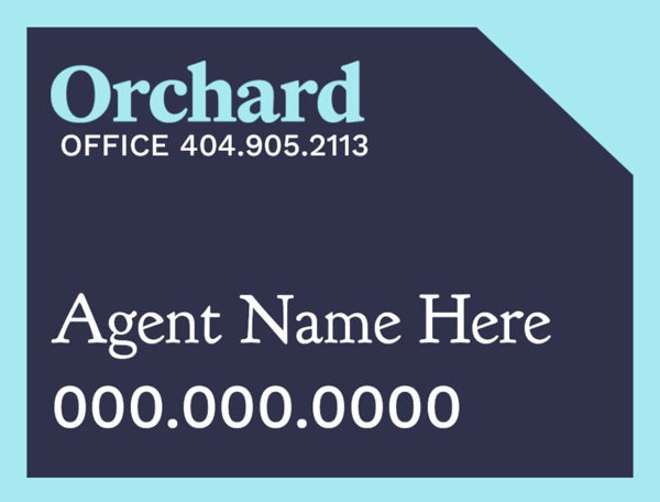 Picture of Single Agent Name 18" x 24"