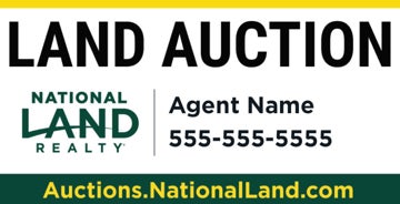 Picture of Agent Info Land Auction 2'H x 4'W