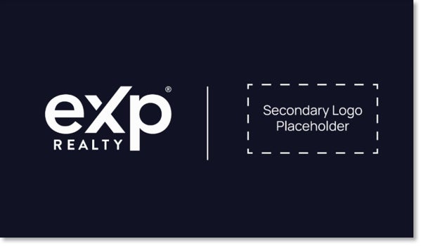 Picture of eXp Realty BUSINESS CARDS_dual-branded-with photo - Navy