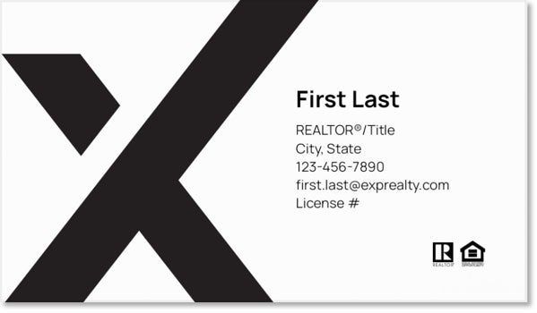 Picture of eXp Realty BUSINESS CARDS_large-X-no photo - White