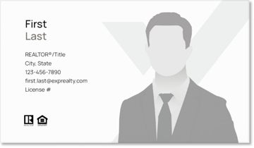Picture of eXp Realty BUSINESS CARDS_QR-Code-with photoV2 - White