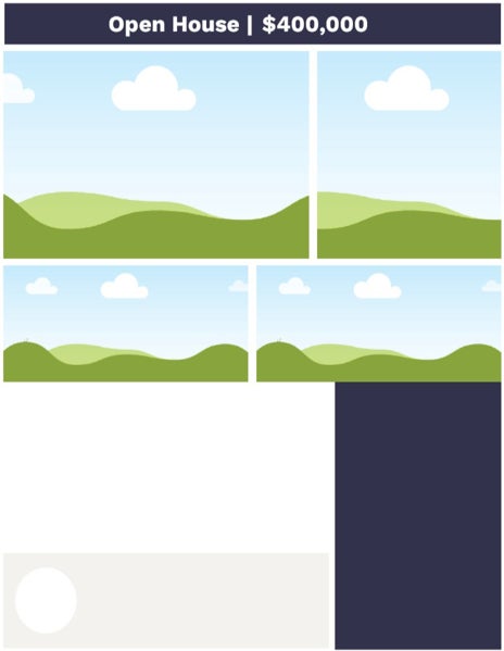 Picture of Open House Design 4 -  8.5" x 11"