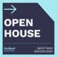 Picture of Open House Personalized 24" x 24"