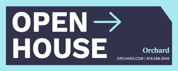 Picture of REALTOR® Open House Rider Generic 9" x 24" - Directional