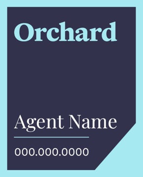 Picture of Single Agent Name 30" x 24"