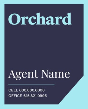 Picture of Single Agent Name 30" x 24"