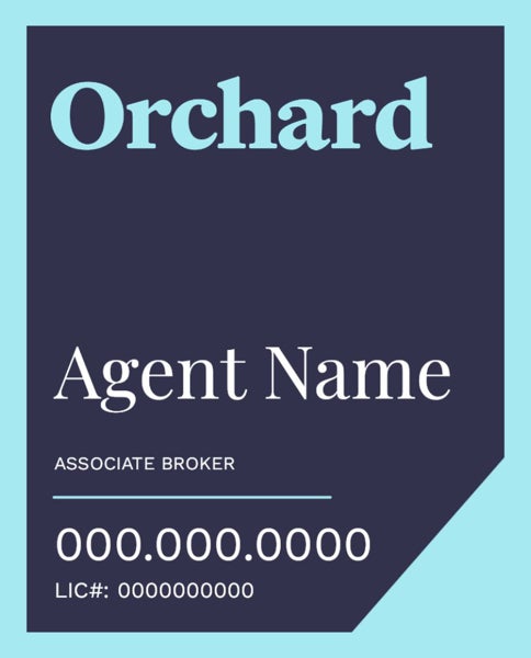 Picture of Single Agent Name 30" x 24"