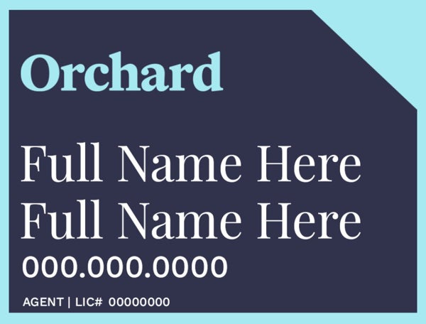 Picture of Double Agent Name 18" x 24"