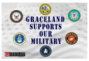 Picture of Military Support - 12" x 18"