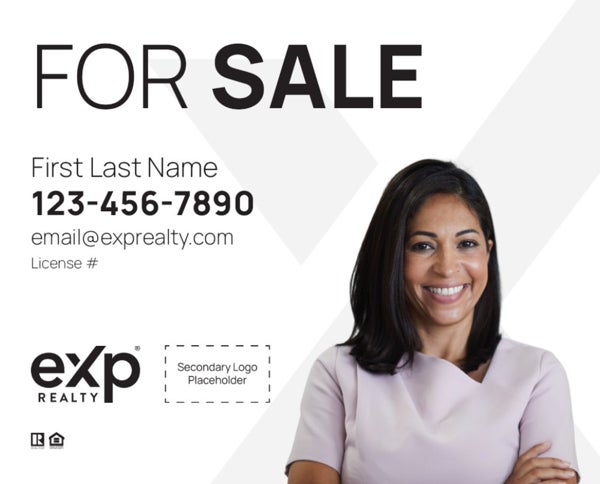 Picture of Dual Branded Large Photo White