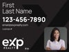 Picture of Large Name, Boxed Photo Black
