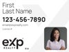 Picture of Large Name, Boxed Photo White