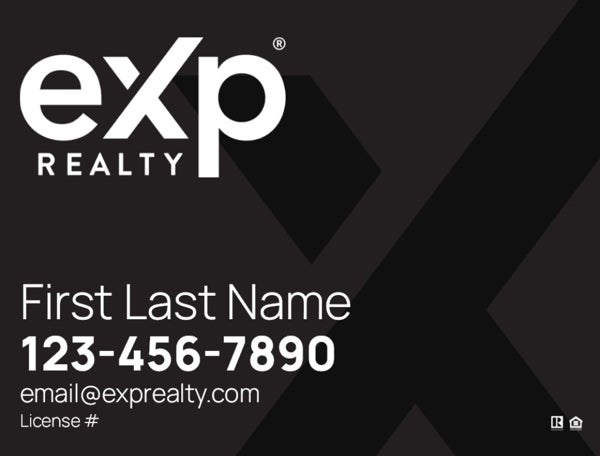 Picture of Large Logo, No Photo Black