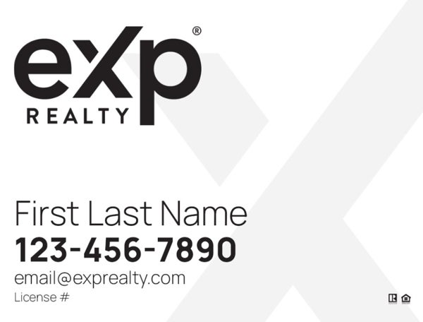 Picture of Large Logo, No Photo White