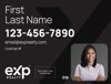 Picture of Dual Branded Large Name, Boxed Photo Black