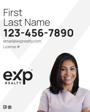 Picture of Large Name, Large Photo White