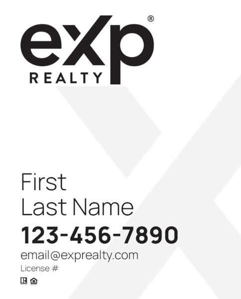 Picture of Large Logo, No Photo White