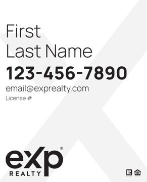 Picture of Large Name, No Photo White