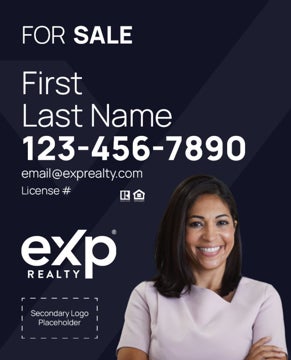 Picture of Dual Branded Large Name, Large Photo Navy