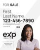 Picture of Dual Branded Large Name, Large Photo White