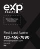 Picture of Dual Branded Large Logo, No Photo Black
