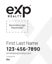 Picture of Dual Branded Large Logo, No Photo White