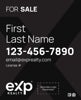 Picture of Dual Branded Large Name, No Photo Black