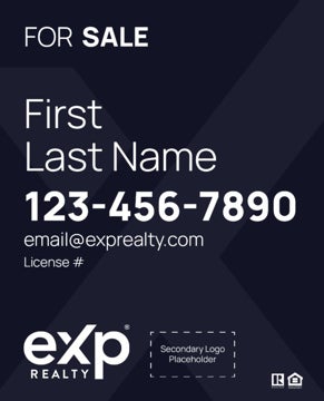Picture of Dual Branded Large Name, No Photo Navy