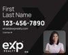 Picture of Large Name, Boxed Photo Black