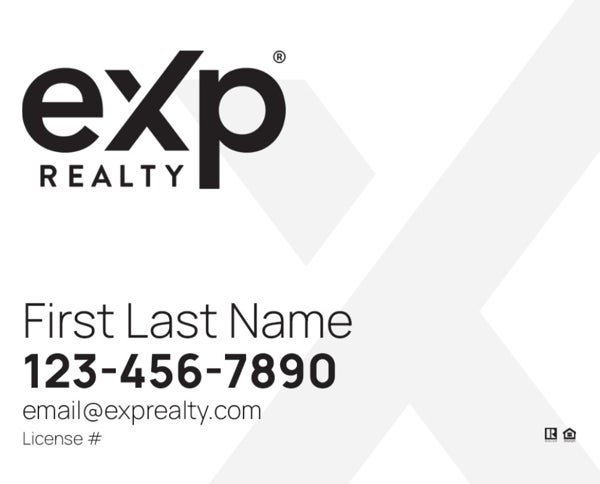 Picture of Large Logo, No Photo White