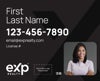 Picture of Dual Branded Large Name, Boxed Photo Black