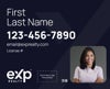 Picture of Dual Branded Large Name, Boxed Photo Navy