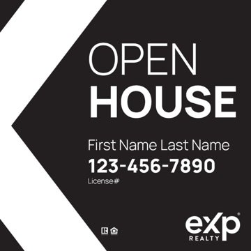 Picture of Open House, no photo, black