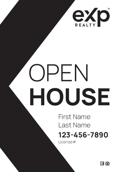 Picture of Open House, no photo, white