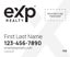 Picture of Dual Branded Large Logo, No Photo White