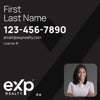 Picture of Large Name, Boxed Photo Black