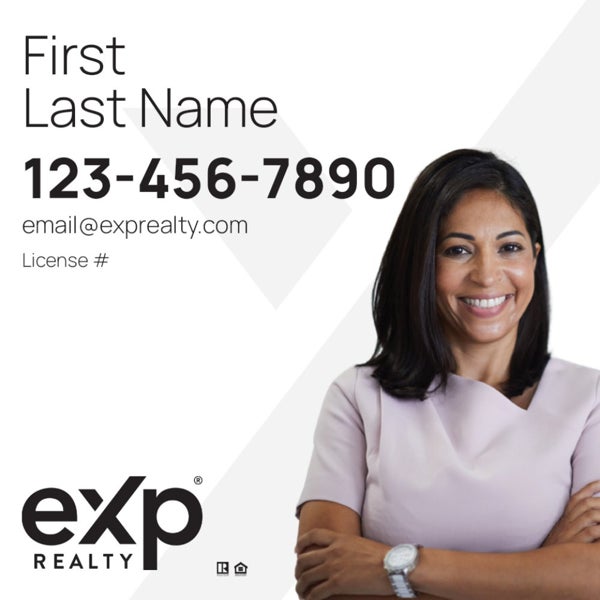 Picture of Large Name, Large Photo White