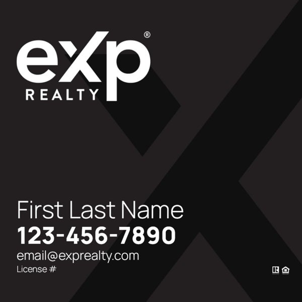 Picture of Large Logo, No Photo Black