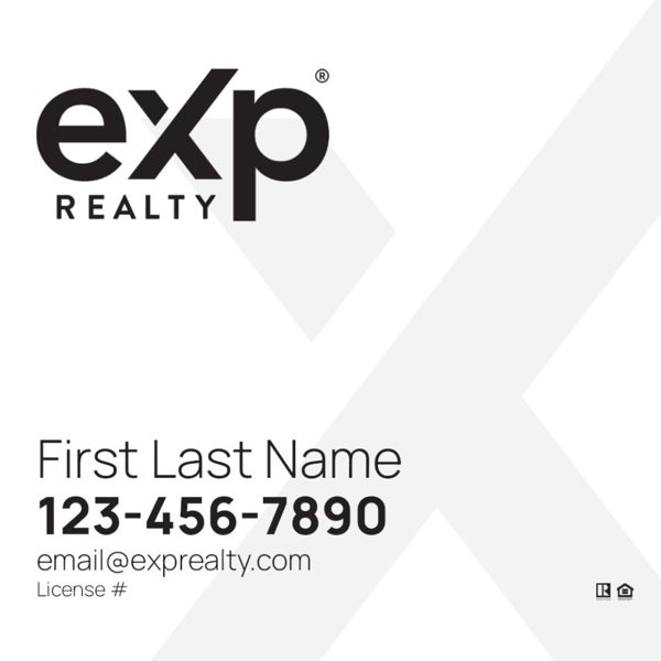 Picture of Large Logo, No Photo White