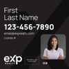 Picture of Dual Branded Large Name, Boxed Photo Black